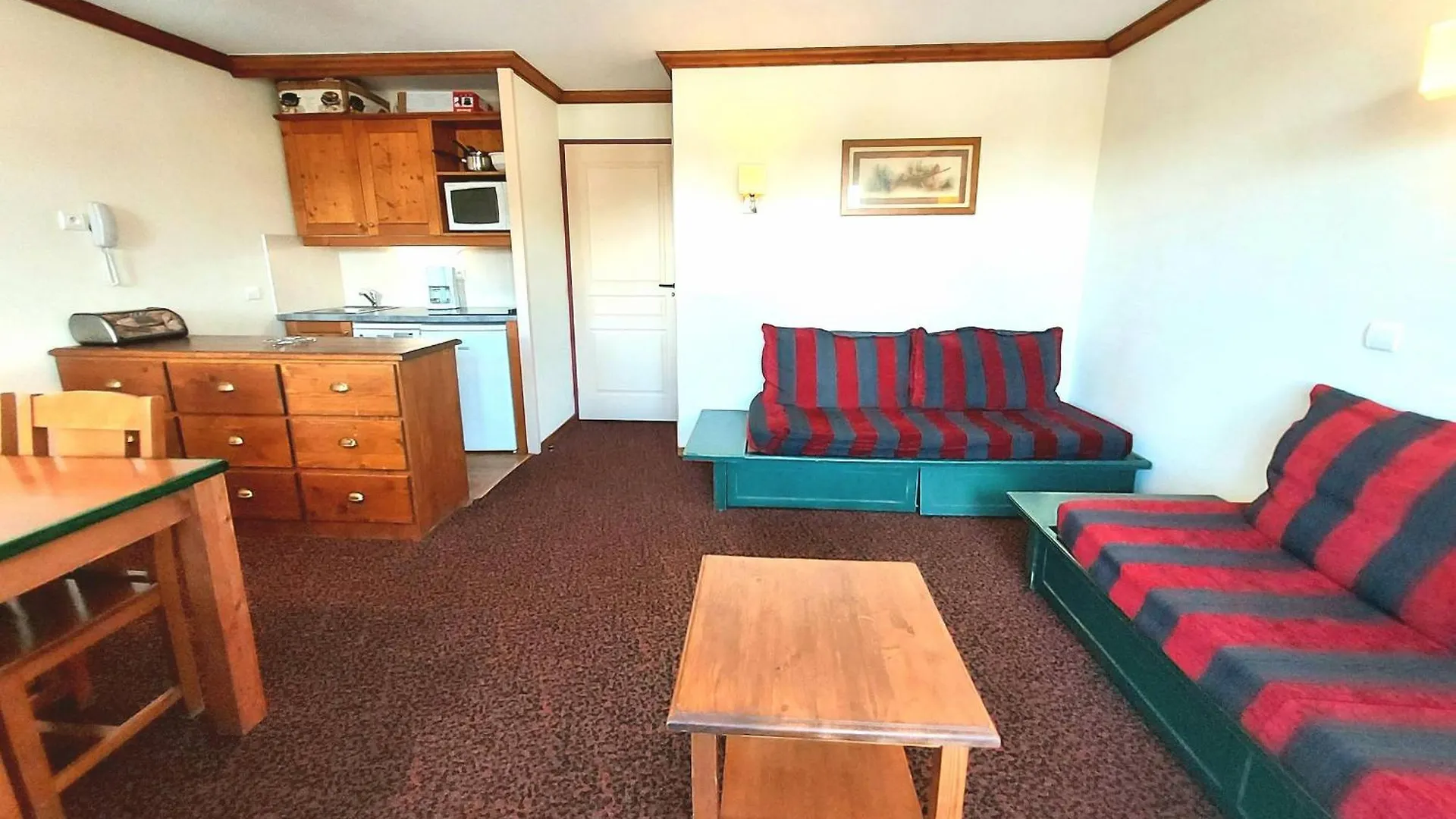 La Plagne-Tarentaise Charmant Appart Ski Aux Pieds, 3 Pieces A Plagne Soleil Pour 7 Pers, Balcon, Proche Commerces - Fr-1-351-209 דירה La Plagne-Tarentaise